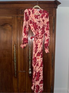 Omika Lorelei wrap dress